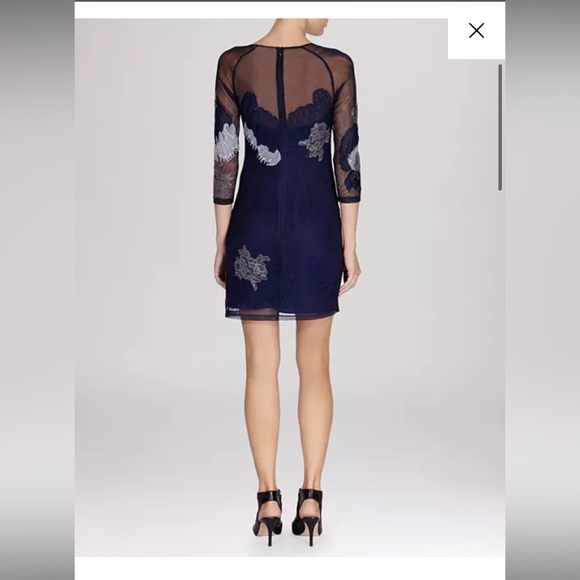 Karen Millen Dress - Lace Embroidered Illusion Detail - Picture 5 of 11